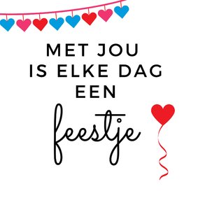 Stichting Jarige Job Valentijnskaart feestje