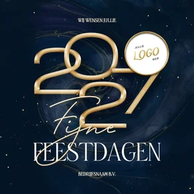 Stijlvolle 2027 zakelijke kaart met marmer swirl