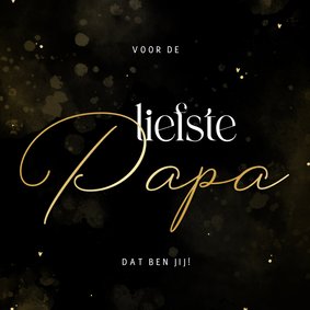 Stijlvolle vaderdagkaart voor de liefste papa