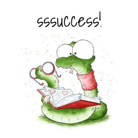 Succes kaart studerende slang sssuccess!