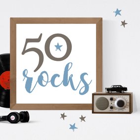 Uitnodiging 50 rocks