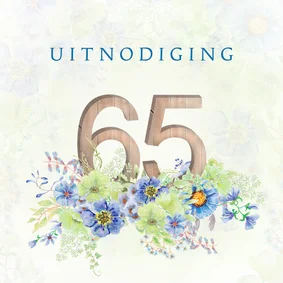 Uitnodiging briljanten huwelijk