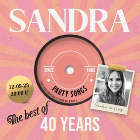 Uitnodiging verjaardagsfeest LP vrouw