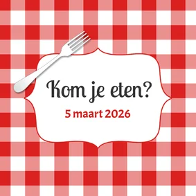 Uitnodiging voor diner - DH