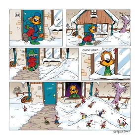 Vakantie Loeki kabouters wintersport