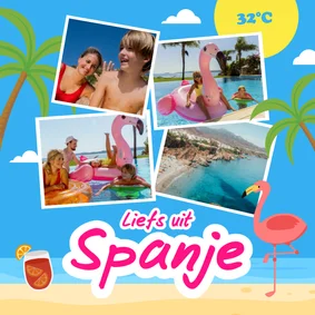 Vakantiekaart Vakantiediscounter Spanje