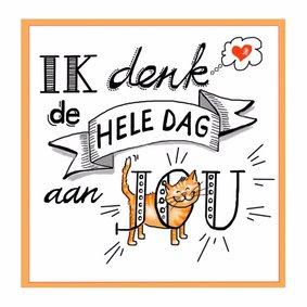 Valentijn - de hele dag denk ik 