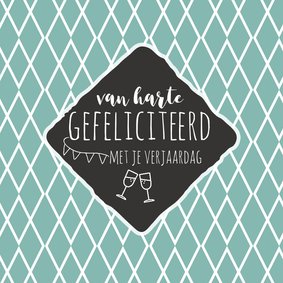 Van harte gefeliciteerd - retro