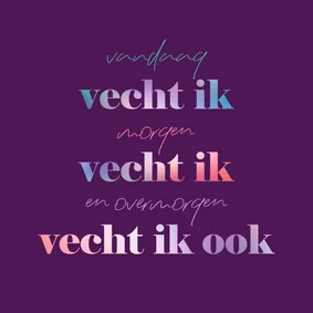 Vechten tegen kanker