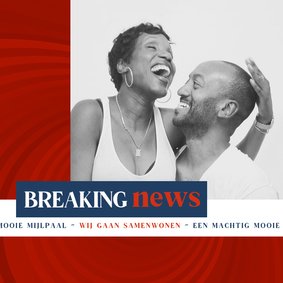 Verhuiskaart breaking news samenwonen