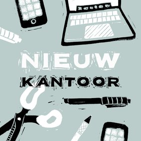 Verhuiskaart nieuw kantoor