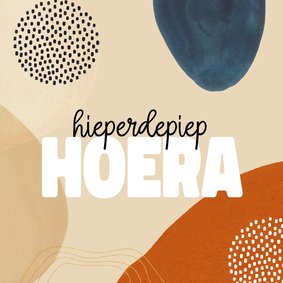 Verjaardag - hieperdepiep hoera 