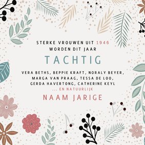 Verjaardag Sterke vrouwen uit 1946