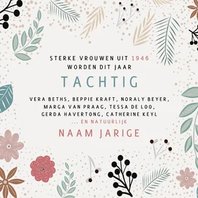 Verjaardag Sterke vrouwen uit 1946