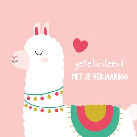 Verjaardagskaart kind - Gefeliciteerd