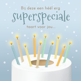 Verjaardagskaart schijt aan je leeftijd vk
