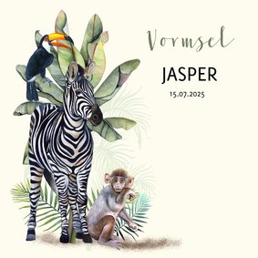 Vormsel jungle zebra