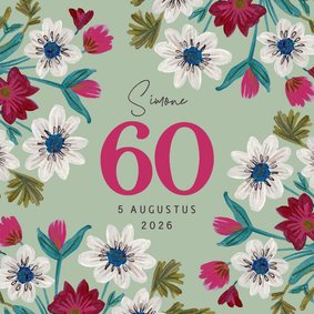  Vrolijke uitnodiging voor een fleurig verjaardagsfeestje