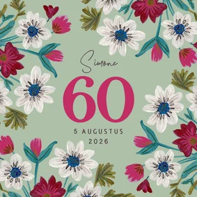  Vrolijke uitnodiging voor een fleurig verjaardagsfeestje