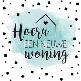 Watercolor nieuwe woning