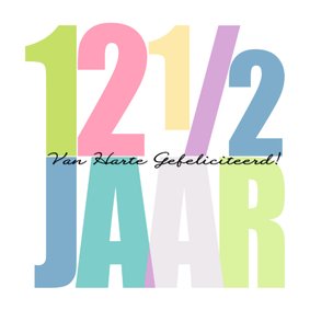 Woorden 12 1/2 Jaar - BK