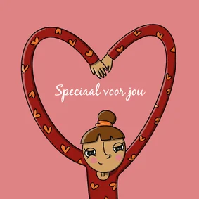 Zomaar wenskaart speciaal voor jou kaart