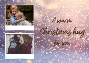 A warm Christmas hug