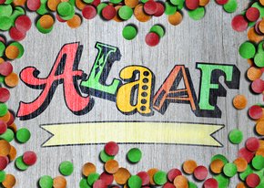 Alaaf carnaval hout confetti