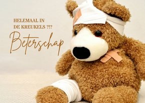 Beterschap teddybeer