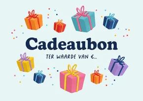 Cadeaubon zelf maken cadeau confetti kleurrijk