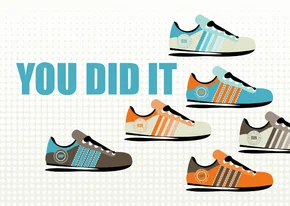 Coachingskaart YOU DID IT avondvierdaagse marathon hardlopen