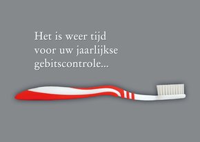 Controle gebit tandarts