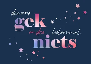 Doe eens gek! pensioen