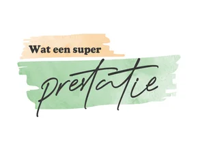 Felicitatie super prestatie