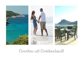 Foto Collage kaart - vakantie 3