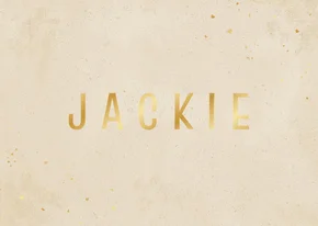 Geboortekaartje sandy beach betonlook trend goud hartjes