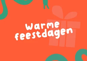Kerstkaart - Warme Feestdagen
