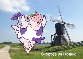 koe Margot groetjes uit