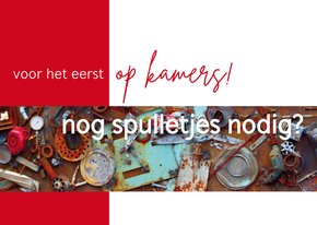 op kamers - spulletjes nodig