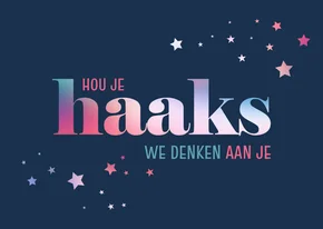 Sterkte hou je haaks