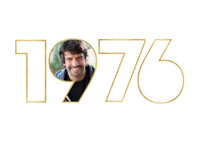 Uitnodiging 50ste verjaardag met foto 1976