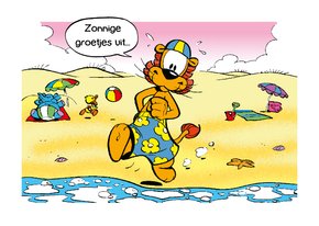 Vakantie groeten van het strand