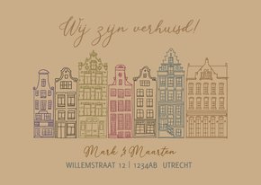 Verhuiskaart gevels oudhollands 