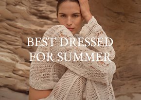 Zomeroutfit wenskaart 'Best gekleed voor de zomer' aardetint
