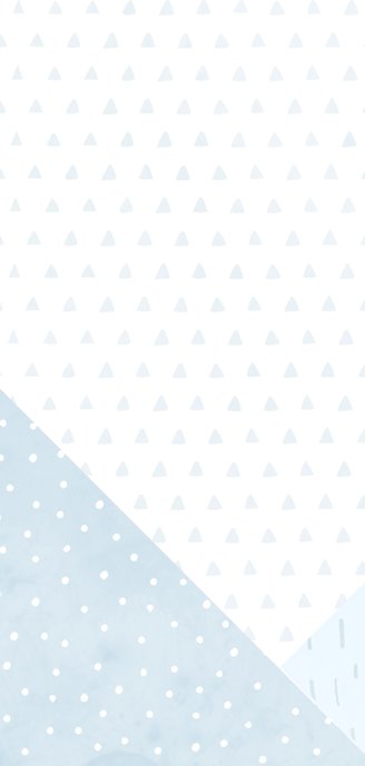 Geboortekaartje confetti en geometrische vormen jongen 2