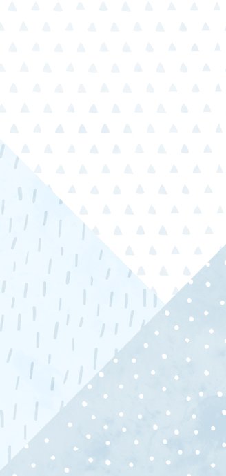 Geboortekaartje confetti en geometrische vormen jongen Achterkant