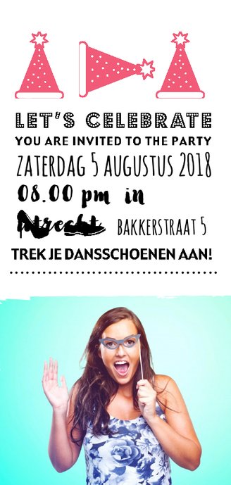 Help me celebrate 50 year! Achterkant