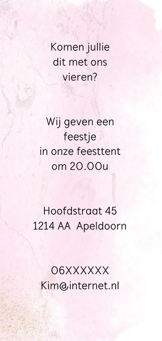 Huwelijksjubileum feestje 3