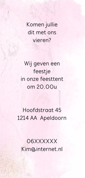 Huwelijksjubileum feestje 3