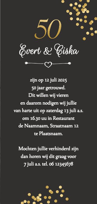 Jubileum 50 jaar met oude en nieuwe foto 3